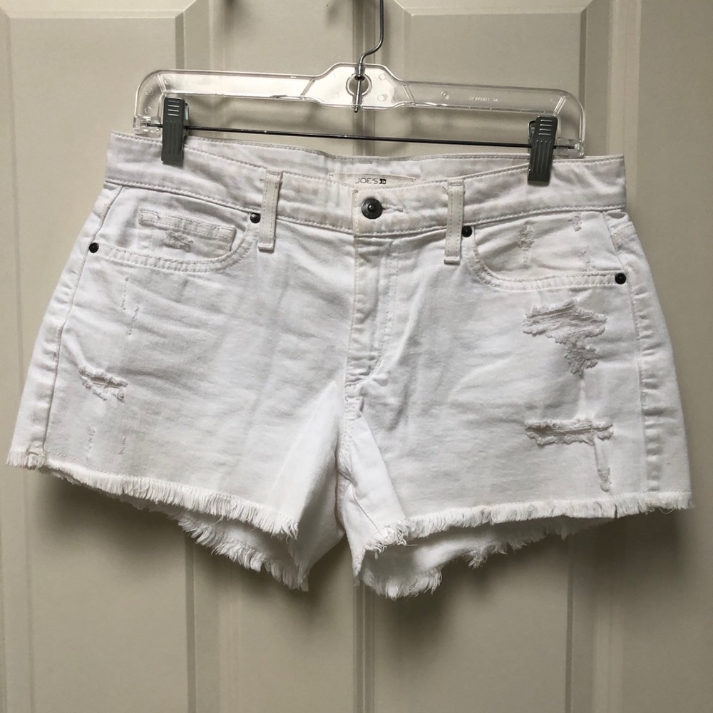 Joe’s Jeans white shorts, size 27